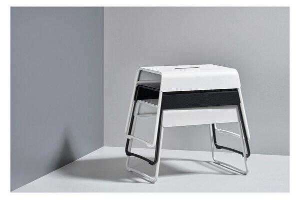 Biały stołek A-Stool – Zone