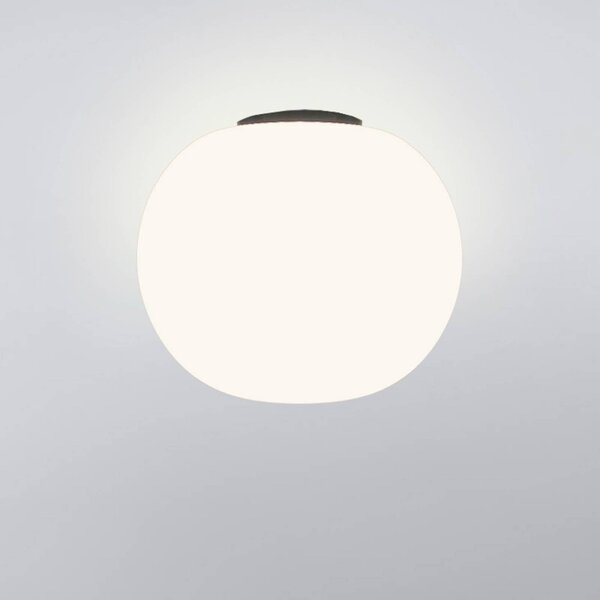 Casablanca Lampa sufitowa Acai, możliwość ściemniania, biały / opal, salon / jadalnia, szkło