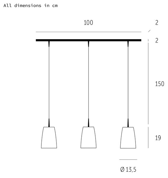 Casablanca Lampa wisząca Mesa, możliwość ściemniania, biały / opal, salon / jadalnia, szkło