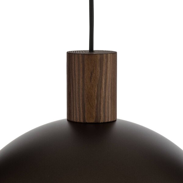 Lampa wisząca Oslo TK Lighting, możliwość ściemniania, brązowy / rdzawy, salon / jadalnia, metal, nowoczesny