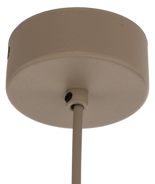 Lampa wisząca Oslo TK Lighting, możliwość ściemniania, kremowy / amber, salon / jadalnia, metal, nowoczesny