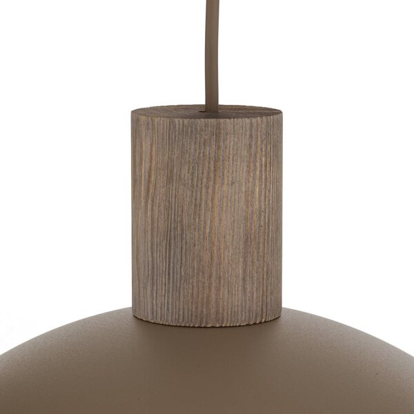 Lampa wisząca Oslo TK Lighting, możliwość ściemniania, kremowy / amber, salon / jadalnia, metal, nowoczesny