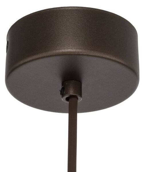 Lampa wisząca Astra TK Lighting, możliwość ściemniania, brązowy / rdzawy, salon / jadalnia, metal, nowoczesny