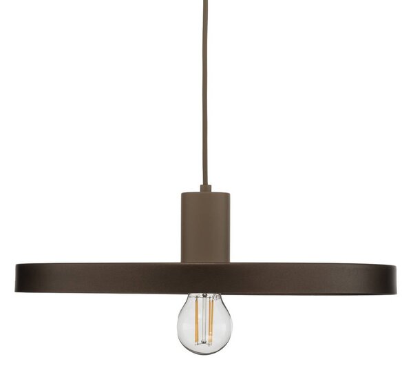 Lampa wisząca Sila TK Lighting, możliwość ściemniania, brązowy / rdzawy, salon / jadalnia, metal, nowoczesny