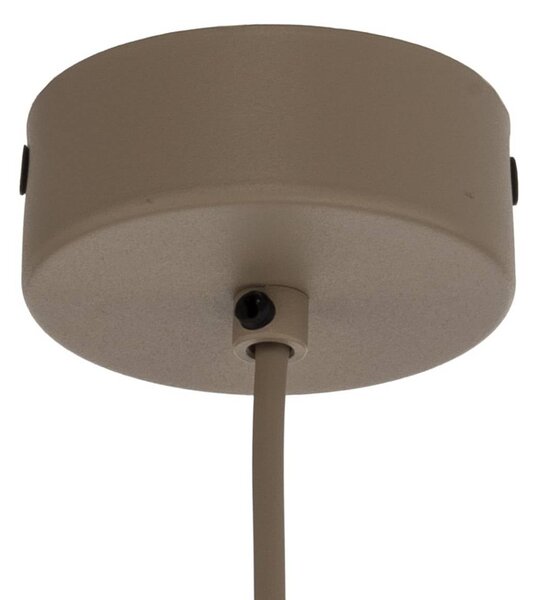 Lampa wisząca Sila TK Lighting, możliwość ściemniania, brązowy / rdzawy, salon / jadalnia, metal, nowoczesny