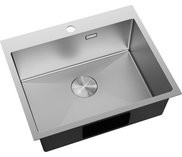 Mexen Solix zlewozmywak stalowy 1-komorowy 600 x 500 mm, inox - 6408601000-01
