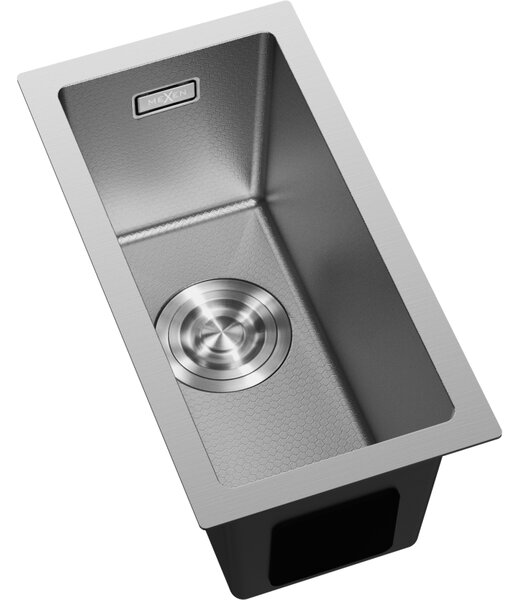 Mexen Trixo zlewozmywak stalowy 1-komorowy 230 x 440 mm, inox HC - 6411221000-01HC