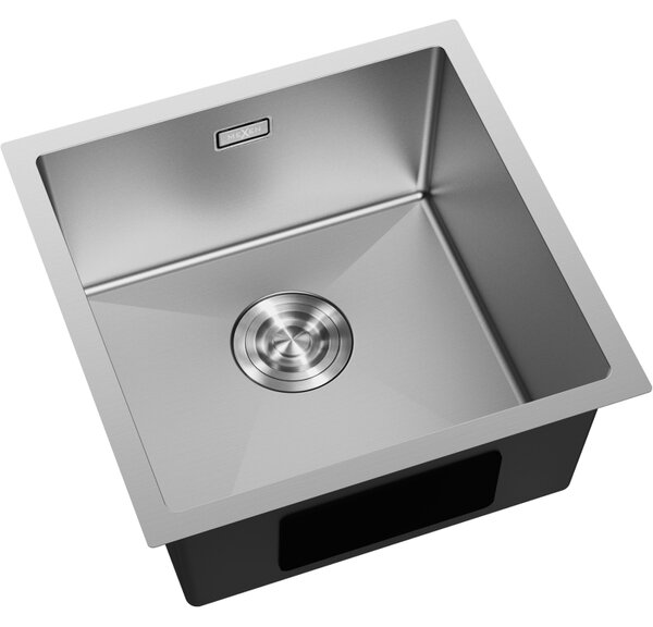 Mexen Trixo zlewozmywak stalowy 1-komorowy 440 x 440 mm, inox - 6413441000-01