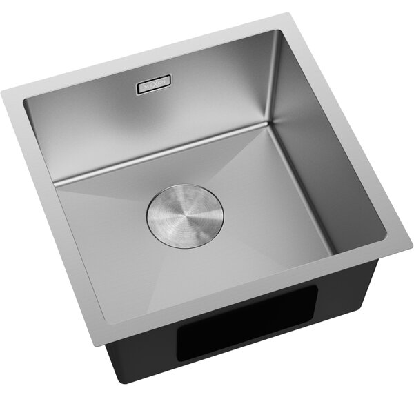 Mexen Trixo zlewozmywak stalowy 1-komorowy 440 x 440 mm, inox - 6413441000-01