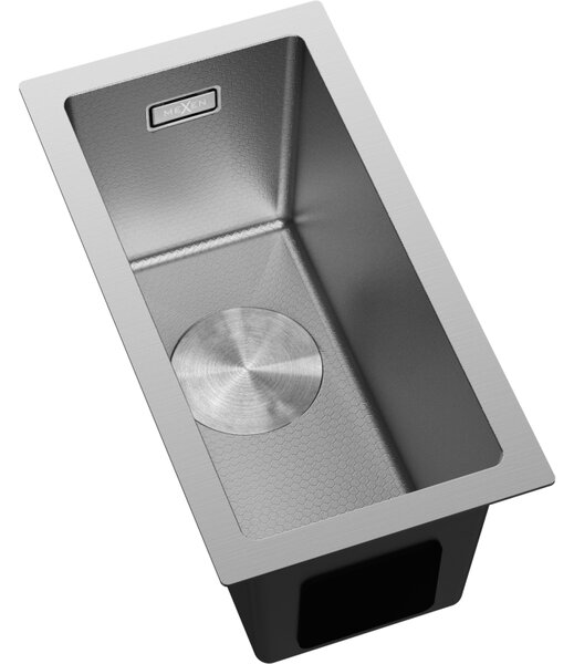 Mexen Trixo zlewozmywak stalowy 1-komorowy 230 x 440 mm, inox HC - 6411221000-01HC