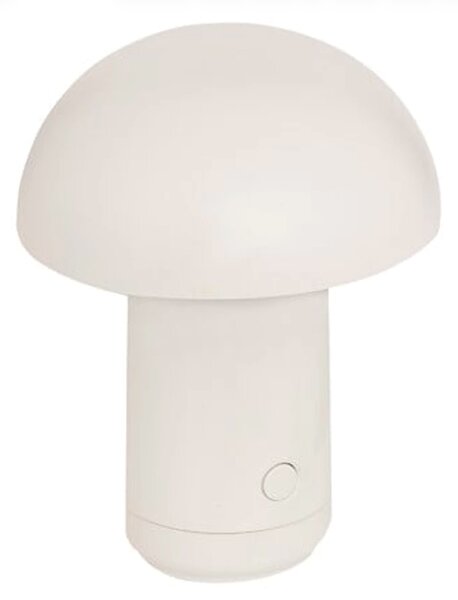 Lampa stołowa LED FUNGHI 11,2 cm, biała