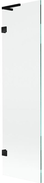 Mexen Lunar L parawan nawannowy 1-skrzydłowy 50 x 150 cm, transparent, czarny - 897L-050-000-70-00