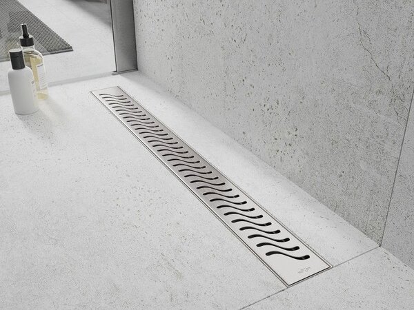Mexen Flat 360° M09 odpływ liniowy obrotowy 50 cm, inox - 1028050-40