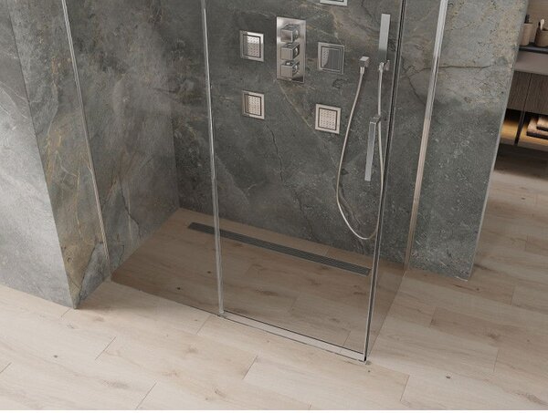 Mexen Omega kabina prysznicowa rozsuwana 160 x 90 cm, transparent, chrom - 825-160-090-01-00