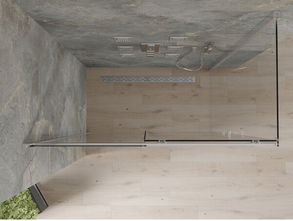 Mexen Omega kabina prysznicowa rozsuwana 160 x 90 cm, transparent, chrom - 825-160-090-01-00