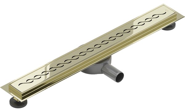 Mexen Flat 360° M18 odpływ liniowy obrotowy 50 cm, złoty - 1523050-40