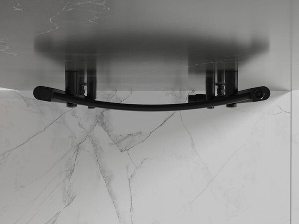 Mexen Helios grzejnik łazienkowy 800 x 500 mm, 381 W, czarny - W103-0800-500-00-70