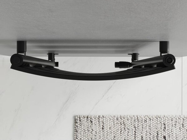 Mexen Bachus grzejnik łazienkowy 1200 x 500 mm, 619 W, czarny - W109-1200-500-00-70
