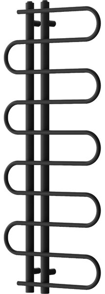 Mexen Kiso grzejnik łazienkowy dekoracyjny 1250 x 500 mm, 256 W, czarny - W114-1250-500-00-70