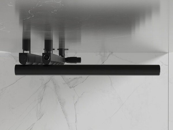 Mexen Jukon grzejnik łazienkowy dekoracyjny 988 x 500 mm, 461 W, czarny - W116-0988-500-00-70