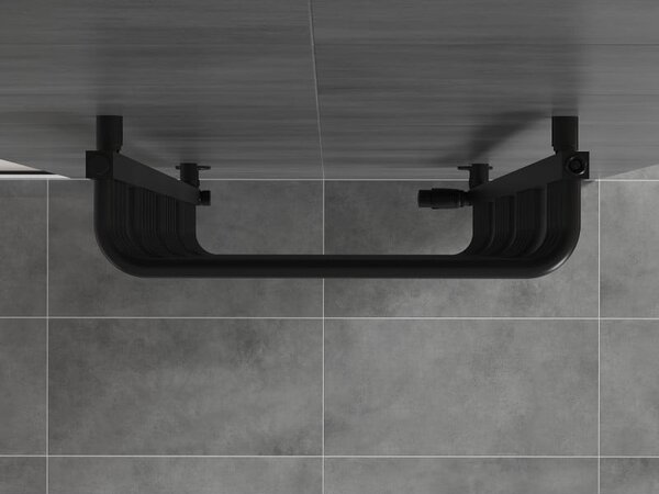 Mexen Apollo grzejnik łazienkowy 1210 x 550 mm, 641 W, czarny - W117-1210-550-00-70