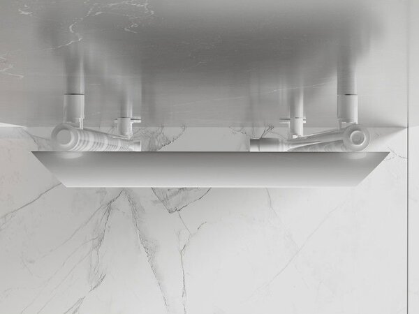Mexen Akan grzejnik łazienkowy 1080 x 500 mm, 784 W, biały - W121-1080-500-00-20