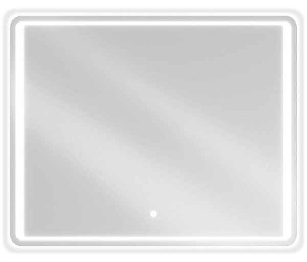 Mexen Zusa lustro łazienkowe podświetlane 120 x 80 cm, LED 6000K, antypara - 9808-120-080-611-00