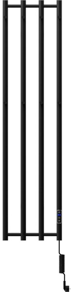 Mexen Pino grzejnik elektryczny z wieszakami na ręczniki 1405 x 347 mm, 250 W, czarny - W301-1405-347-00-70