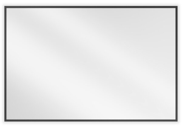 Mexen Loft lustro łazienkowe prostokątne 90 x 60 cm, rama czarna - 9852-090-060-000-70