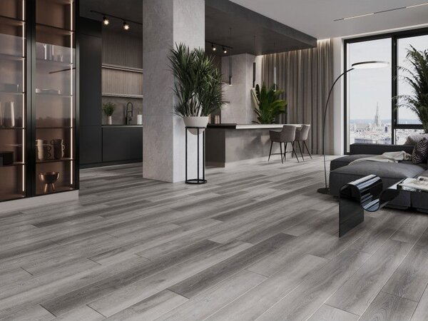Mexen El Monte panele winylowe 1240 x 182 mm SPC 6,5 mm, podkład IXPE 1,5 mm, 4 V-Fuga, Dąb - F1011-1240-182-505-4V1-01