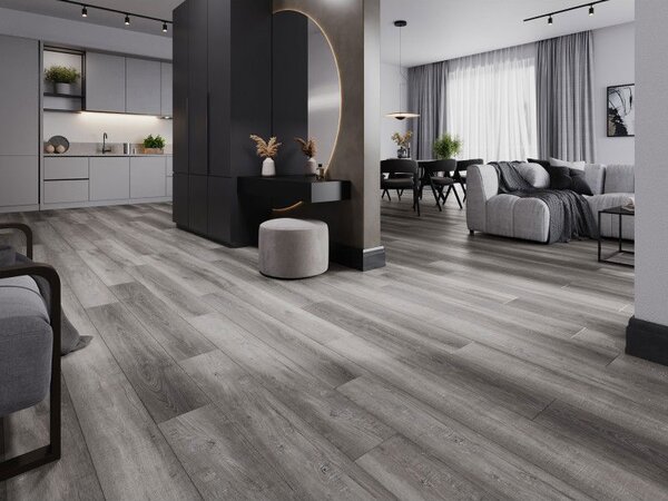 Mexen El Monte panele winylowe 1240 x 182 mm SPC 6,5 mm, podkład IXPE 1,5 mm, 4 V-Fuga, Dąb - F1011-1240-182-505-4V1-01