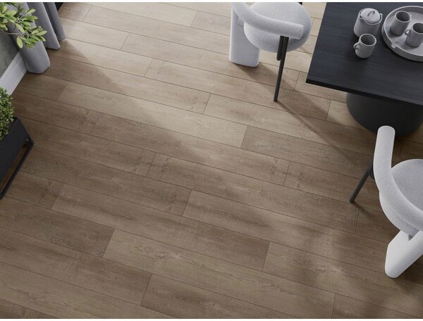 Mexen Windsor panele winylowe 1240 x 182 mm SPC 6,5 mm, podkład IXPE 1,5 mm, 4 V-Fuga, Dąb - F1016-1240-182-505-4V1-01