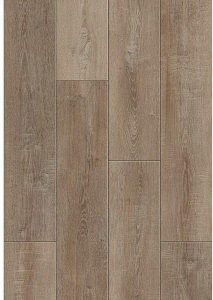 Mexen Windsor panele winylowe 1240 x 182 mm SPC 6,5 mm, podkład IXPE 1,5 mm, 4 V-Fuga, Dąb - F1016-1240-182-505-4V1-01