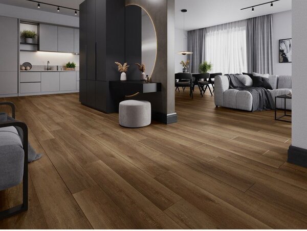Mexen Queen Creek panele winylowe 1240 x 182 mm SPC 6,5 mm, podkład IXPE 1,5 mm, 4 V-Fuga, Dąb - F1013-1240-182-505-4V1-01