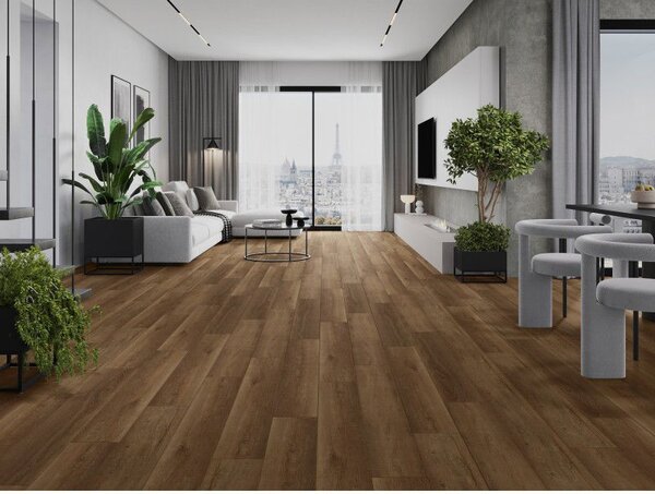 Mexen Queen Creek panele winylowe 1240 x 182 mm SPC 6,5 mm, podkład IXPE 1,5 mm, 4 V-Fuga, Dąb - F1013-1240-182-505-4V1-01