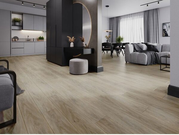 Mexen Parkland panele winylowe 1240 x 182 mm SPC 6,5 mm, podkład IXPE 1,5 mm, 4 V-Fuga, Dąb - F1024-1240-182-505-4V1-01