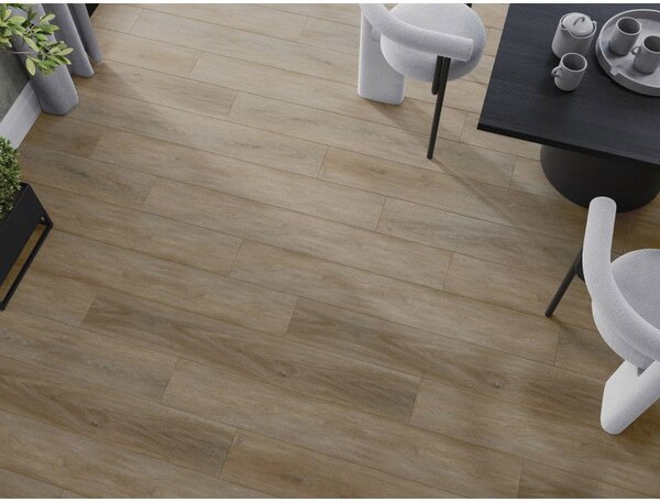 Mexen Palermo panele winylowe 1240 x 182 mm SPC 6,5 mm, podkład IXPE 1,5 mm, 4 V-Fuga, Dąb - F1025-1240-182-505-4V1-01