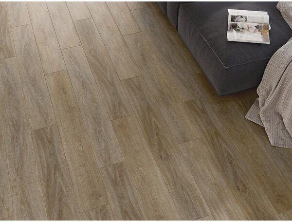 Mexen Palermo panele winylowe 1240 x 182 mm SPC 6,5 mm, podkład IXPE 1,5 mm, 4 V-Fuga, Dąb - F1025-1240-182-505-4V1-01