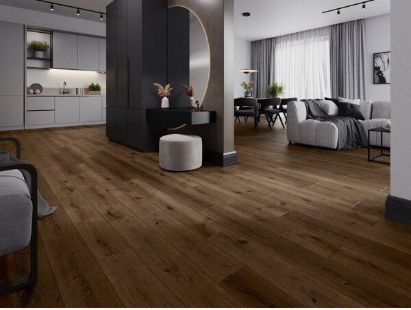 Mexen Strasburg panele winylowe 1240 x 182 mm SPC 6,5 mm, podkład IXPE 1,5 mm, 4 V-Fuga, Dąb - F1033-1240-182-505-4V1-01