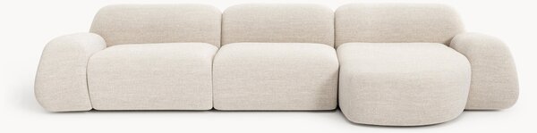 Narożna sofa modułowa Bouclé Wolke (4-osobowa)