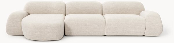 Narożna sofa modułowa Bouclé Wolke (4-osobowa)