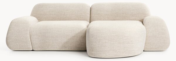 Narożna sofa modułowa Bouclé Wolke (3-osobowa)