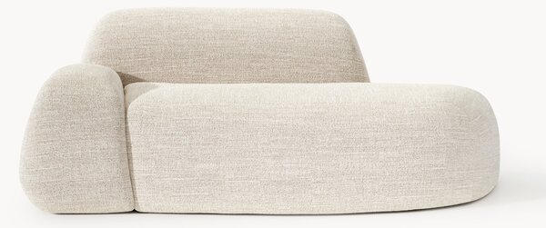 Sofa Bouclé z szezlongiem Wolke (2-osobowa)