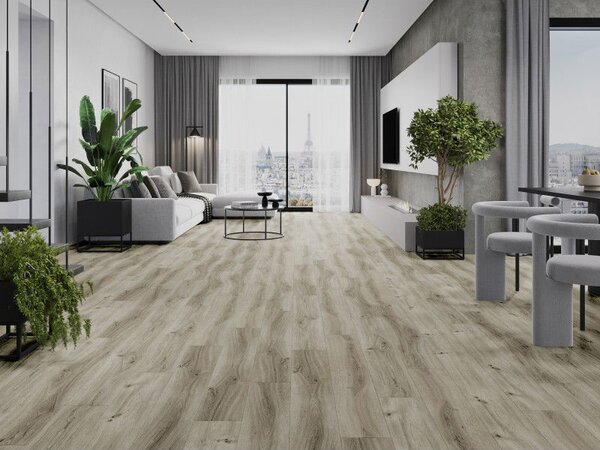 Mexen Richmond panele winylowe 1240 x 182 mm SPC 6,5 mm, podkład IXPE 1,5 mm, 4 V-Fuga, Dąb - F1043-1240-182-505-4V1-01