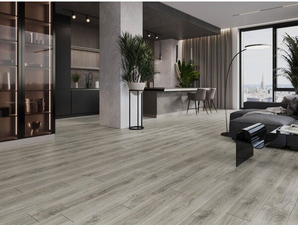 Mexen Silver Creek panele winylowe 1240 x 182 mm SPC 6,5 mm, podkład IXPE 1,5 mm, 4 V-Fuga, Dąb - F1047-1240-182-505-4V1-01