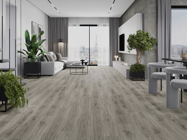 Mexen Silver Creek panele winylowe 1240 x 182 mm SPC 6,5 mm, podkład IXPE 1,5 mm, 4 V-Fuga, Dąb - F1047-1240-182-505-4V1-01