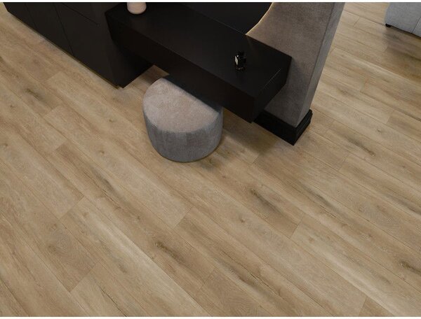 Mexen Long Creek panele winylowe 1240 x 182 mm SPC 6,5 mm, podkład IXPE 1,5 mm, 4 V-Fuga, Dąb - F1050-1240-182-505-4V1-01
