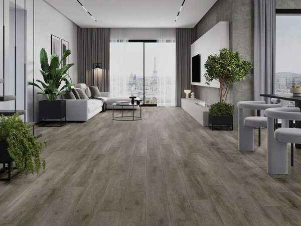 Mexen Sherwood panele winylowe 1240 x 182 mm SPC 6,5 mm, podkład IXPE 1,5 mm, 4 V-Fuga, Dąb - F1051-1240-182-505-4V1-01