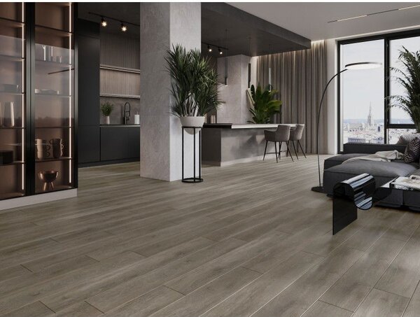 Mexen Sherwood panele winylowe 1240 x 182 mm SPC 6,5 mm, podkład IXPE 1,5 mm, 4 V-Fuga, Dąb - F1051-1240-182-505-4V1-01