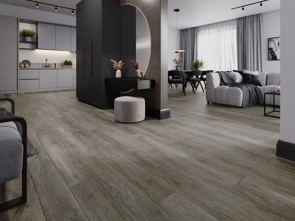 Mexen Sherwood panele winylowe 1240 x 182 mm SPC 6,5 mm, podkład IXPE 1,5 mm, 4 V-Fuga, Dąb - F1051-1240-182-505-4V1-01